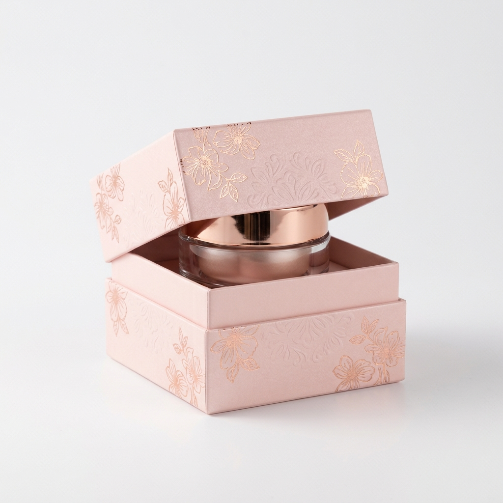 Premium cosmetics folding carton