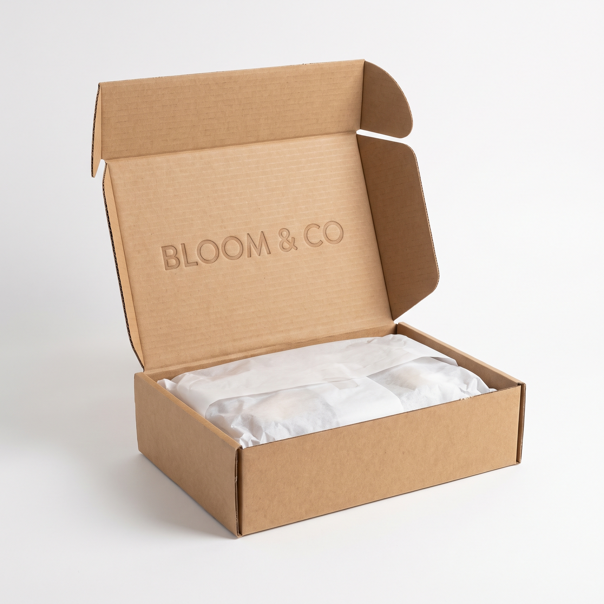 Custom branded mailer box